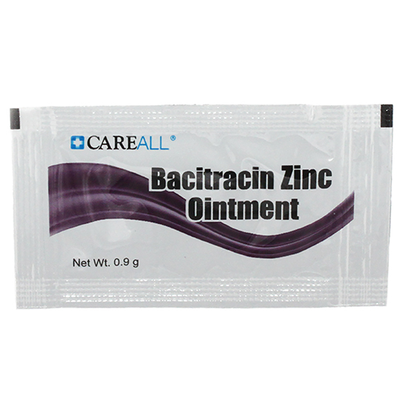 Bacitracin Zinc Ointment CAREALL® 0.9 Gram Indiv .. .  .  